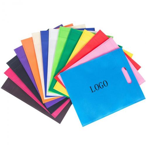 Eco-Friendly Non-Woven Die-Cut Handle Tote Bag