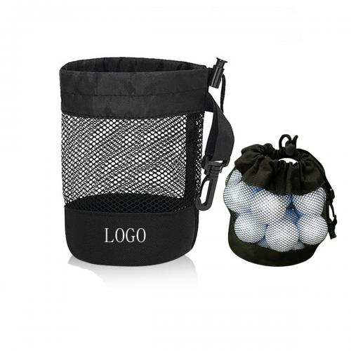 Golf Ball Drawstring Bag